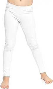 Stretch is Comfort Oh So Soft Solid Youth Girls and Plus Size Leggings | Comfortable Fit for Everyday Activities | Size 2-16