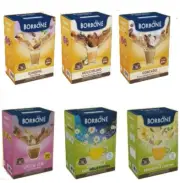 Caffè Borbone 192 Capsules A Modo Mio Kit Mix of Drinks Soluble Compatible