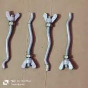 4pcs For Massey Ferguson Hood Catch Rod Latch MF 35 50 135 35x FE35 Tractor