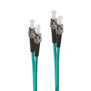 Alogic St-st 40g/100g Multi Mode Duplex Lszh Fibre Cable 50/125 OM4 Cables