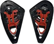 Vsenkes 2Pcs Helmet Shield Base Side Plate Accessories, Easy Installation, Replace Parts Helmet Lens Base for AIS 611 318 310 313