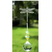 Crystal Suncatcher Rainbow Dragonfly Christmas Deco Gift