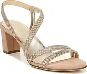 Naturalizer Womens Vanessa2 Rhinestone Embellished Strappy Heeled Sandal