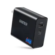 PD51W US Type C Dual Port Wall Charger Power Adapter for Smartphone Tablet