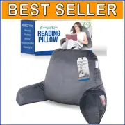 Washable Large Back Rest Pillow with Arms - Ideal for Bed Sitting and Relaxation