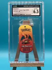 Pokémon Trainer Tag (2000) Kraft Dairylea Lunchables CGC 6.5 EX/NM+ 1 of 6 Char