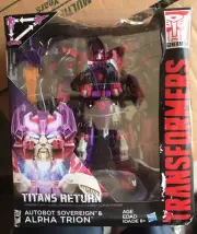 Transformers Deluxe Alpha Trion Sealed US Titans Return