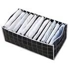 Storage Box Durable Widely Applied Foldable Wardrobe Clothing Organizer Fabric
