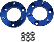 2 Front 32mm Coil Shock Strut Spacer With Nut Leveling Lift Kit For Mitsubishi Triton ML MN MQ MR 2.4L 2.5L 3.2L 3.5L RWD AWD 2005-2015