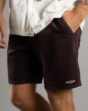 [Billabong] Billabong Men's Larry Cord Shorts in Plum Purple Size XL XL Plum Purple