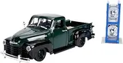 Jada Toys JUST Tracks Series 1/24 1953 Chevy Pickup Dark Green/Black Finished Product