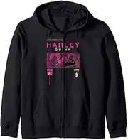 [DC Comics] Batman Harley Info Zip Hoodie