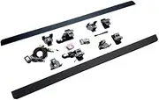 ADCCH Easy Install Aluminum Running Board Automatic Electric Power Side Step Compatible for Jeep Wrangler JK 2 Door Sahara Rubicon 2011 2012 2013 2014 2015 2016 2017