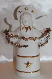 NEW! NIB! HALLMARK Keepsake Ornament 12" Porcelain Angel Display