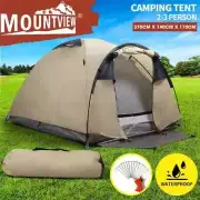 Mountview Camping Tent Waterproof Family Outdoor Portable 2-3 Person Hike Tents