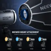 NEEWER NS4P 50cm Quick Release Softbox with Grid - NEEWER mount