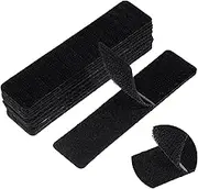 ElevateTech Hook and Loop Strips, 16 Sets Double Sided Self Adhesive Strips Heavy Duty Tape Sticky Nylon Strips Fastener for Home Office Indoor Outdoor
