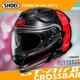 [安信騎士] 日本 SHOEI GT-Air II 2 彩繪 CROSSBAR TC-1 紅黑 全罩 安全帽 內墨鏡