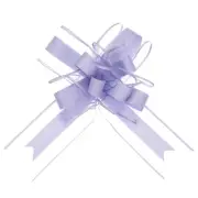 10pcs 11" Large Pull Bow Gift Wrapping Big Organza Bows Ribbon Purple