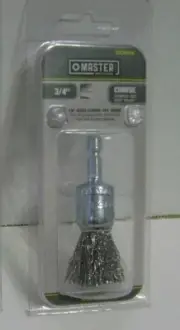 3/4-Inch Coarse Crimped Wire End Brush -307066