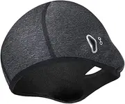 [Minkissy] Fashionable Winter Skull Beanie Hat Windproof and Thermal for Cycling Snowboard Grey