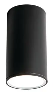 AFX EVYW0408LAJD2 Everly 8" Tall LED Flush Mount Outdoor Ceiling - Black