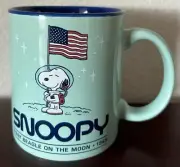 Peanuts Snoopy First Beagle on the Moon 14 oz Ceramic Mug NWT!