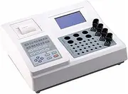 Blood Analyzer, Coagulation Test System with 4 Channel Detection, Routine Tests for PT, APTT, TT, FiB and Coagulation Factors, 1000 Sets of Data Storage, for Home Hospital Clinic