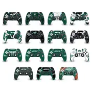 OFFICIAL NFL NEW YORK JETS VINYL SKIN DECAL FOR PS5 SONY DUALSENSE CONTROLLER