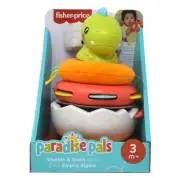Fisher-Price Paradise Pals Dino Rattle Crinkle Clack & Jingle NEW IN BOX