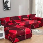 Geometric Elastic Sofa Cover Slipcovers Living Room 1/2/3/4 Seater Couch Covers