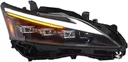 A Pair Of Headlights Compatible For Lexus CT200 2013-2017 CT200H Projector Lens DRL Head Lamp Dynamic LED Day Running Light Car Accessories