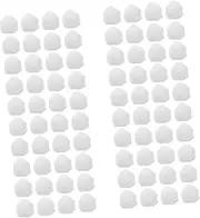 Beaupretty 2pack Cotton for Makeup Remover Lotion Applicator for All Skin Types Soft Cotton Pads Effortless Makeup Removal and Hygiene