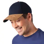 GABLE - Plain Sueded Peak Baseball Cap
