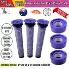 3 X Filter Kits for DYSON V7 (SV11, SV37) & V8 (SV10, SV25) Vacuum Cleaners
