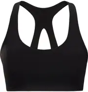 Arcteryx Womens Essent Crop Top Bra Comfy Sports Hiking Tank in Black