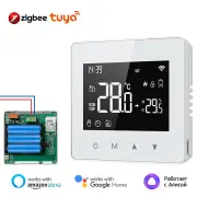 Tuya WiFi ZigBe Smart Thermostat Low Power Battery Water Gas Boiler Temperature Controller Work with Alexa Google Home