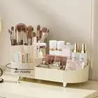 Rotating Makeup Organizer Cosmetic Case Countertop Vanity Large Capacity Display