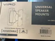 VIIRO UNIVERSAL SPEAKER MOUNTS VO-SM03 SKU 11501005 NIB