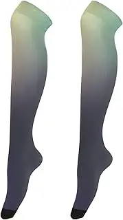[Joitme] Mystic Color Aura Women Knee High Socks, Soft and Lightweight, Socks for Boots, Mystic Color Aura