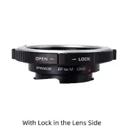 XPimage Locking Adapter for EF Mount SLR Lens to Leica M M9P M10P M240P Camera