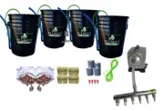 DWC Hydroponics Grow System 4pk Versatile Hydroponics We Grow To Just Lijke You