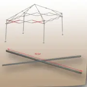 Coleman 10' x 10' Canopy Gazebo SIDE TRUSS Bar 39 3/4" Replacement Repair Parts