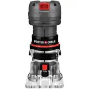 PORTER-CABLE PCE6430 4.5-Amp Single Speed 1/4-Inch Laminate Trimmer, Router