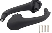 XtremeAmazing Black Front Driver&Passenger Interior Door Pull Handle for Mercedes-Benz W203 C-Class