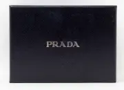 Prada Saffiano Leather Small Wallet Bluette