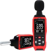 Decibel Meter, High Accuracy db Meter Classroom Noise Meter with Data Hold