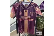 QLD MAROONS MAROONLAND BORDER SECURITY JERSEY - SIZE S