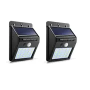 Solar Induction Motion Sensor Wall Lights Ip64 Waterproof Led Outdoor Garden Street Landscape & Walkway Lights