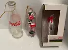 Coca-Cola Advertising Bottle Ornaments Excellent New